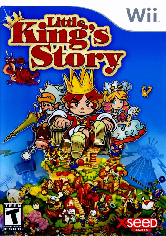 Little King's Story box art for Wii